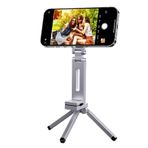 Botiniv Mıknatıslı Tripod | Alüminyum Mini Tripod Telefon İçin | Katlanır Taşınabilir Dönen Tutucu Klips Akıllı Telefon Ev Sporu Egzersiz İçin