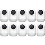 Botslab 360+ C211 2k Pro Large Bundle Wifi 360° Akıllı Güvenlik Kamerası Bebek Monitörü Evcil Hayvan Kamerası Iç Mekan Kamerası Ip Kamera 10'lu Paket (Distribütör Garantili) - Beyaz