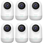 Botslab 360+ C211 2k Pro Medium Bundle Wifi 360° Akıllı Güvenlik Kamerası Bebek Monitörü Evcil Hayvan Kamerası Iç Mekan Kamerası Ip Kamera 6'lı Paket (Distribütör Garantili) - Beyaz