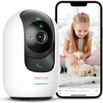 Botslab 360+ C221 Pro 3k 360° Akıllı Güvenlik Kamerası Bebek Monitörü Evcil Hayvan Kamerası Iç Mekan Kamerası Ip Kamera Yeni Versiyon (Distribütör Garantili) - Beyaz
