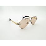 Bottega Veneta 1342S 002 59 Unisex Güneş Gözlüğü - Kahverengi