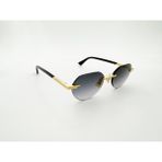 Bottega Veneta 1379S 001 51 Unisex Güneş Gözlüğü - Gri