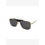 Bottega Veneta Bv1036S 001 Gold Siyah Pilot Unisex Güneş Gözlüğü