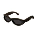 Bottega Veneta BV1211S 002 56 Koyu Kahverengi Unisex Güneş Gözlüğü