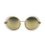 Boucheron 0029S 002 57 Gold Yuvarlak Çerçeve Kadın Güneş Gözlüğü