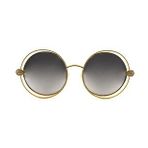 BOUCHERON 0029S 003 57 Unisex GOLD Güneş Gözlüğü