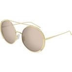Boucheron Bc 0064S 003 57 Kadın Güneş Gözlüğü - Altın