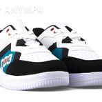 BOULDER 5334 Beden 42 Sneaker Erkek Spor Ayakkabı BEYAZ_SİYAH_KIRMIZI (Beyaz_Siyah_Kırmızı, 42)