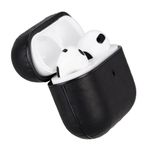 Bouletta AA1 Siyah Juni Apple Airpods 3.Nesil Uyumlu Deri Kılıf