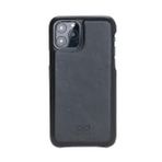 Bouletta F360 RST1 Apple iPhone 11 Pro Uyumlu Deri Siyah Cep Telefonu Arka Kapak