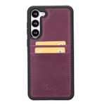 Bouletta FXCP CZ7 Samsung Galaxy S23 Plus Deri Mor Cep Telefonu Arka Kapak