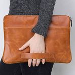 Bouletta RST2EF Taba Awe Deri Tablet/Bilgisayar El Çantası 15inç