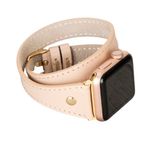 Bouletta Slim DT GT NU1 Apple Watch 42-44-45 mm Uyumlu Deri Kordon