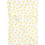Boumini 80x80 cm %100 Pamuklu Çift Katlı Bebek Battaniyesi Limonlar - Sarı - Yenidoğan
