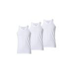 Boun Marche Erkek Atlet Premium 3'Lü Kutu Penye Süprem%100 Pamuk, Beyaz-3'Lü, 2Xl
