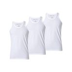 Boun Marche Erkek Atlet Premium 3'Lü Kutu Penye Süprem%100 Pamuk, Beyaz-3'Lü, 3Xl