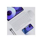 bovinox Bluetooth Klavye & Mouse Set IOS Android Windows Uyumlu Şarjlı Taşınabillir Set