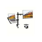 bovinox Çift Kollu Monitör ve Laptop Tutucu Masaüstü Standı Vesa Uyumlu Ayarlanabilir Profesyonel Ergonomik