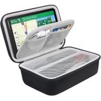 BOVKE GPS zor kabuk ile uyumlu 6-7 Zoll Garmin DriveSmart 65/61 LMT-S, Nuvi 2797LMT Drive 61/60 Nuvi 2758LM GPS navigasyon sistemi,Araba patlayıcıları,Siyah