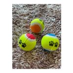 Bow Wow Köpek Oyun Topu, Tenis Topu, 3'lü Paket