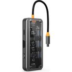 Bowie Turbo 100W Type-C Hdmı Ethernet VGA 3.5mm Jack Sd Kart Çevirici Okuyucu Dönüştürücü ipad macbook