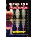 Bowling Word Search Puzzle Book: Word Searches with Easy-to-Read Print about Bowling, Strike, Gutter and More | 6x9 inches, 110 pages | 50+ Puzzles ... Gift for Vacations, Holidays and Free Times