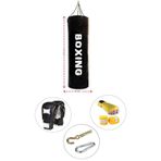 Boxing 100X30 Cm Boks Kum Torbası Seti + Eldiveni + Bandaj + Tavan Aparatı Hediyeli