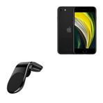 BoxWave Apple iPhone SE (2020) ile Uyumlu Araç Montajı - MagnetoMount Klipsi, Metal Araba Havalandırma Deliği Güçlü Mıknatıslı Montaj - Siyah