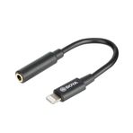 Boya BY-K3 Apple Lightning 3.5 mm Ses Çevirici