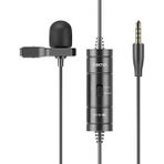 Boya BY-M1S Siyah Çok Yönlü Yaka Mikrofonu Type-C Wireless Bağlantı ile Yüksek Ses Kalitesi