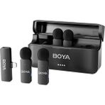Boya By-v4d 4 Kişilik Şarj Kutulu Kablosuz Mikrofon Seti - Lightning
