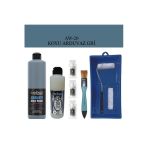 Boya Fayans Tezgah B-Ambiente Islak Zemin Aw-20 Koyuard Gri 500Ml Katalizör 30Gr Mat Taş Ver