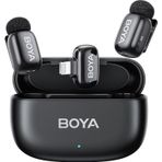 Boya Mini-15 (2TX+1RX+CC) iphone-ipad için Gürültü Engelleyicili Kablosuz Yaka Mikrofonu Lightning Device