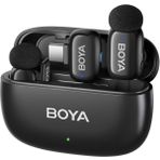 Boya Mini 2 Aı Kablosuz Yaka Mikrofonu Mat Siyah Type-C Bağlantı Özellikli SKU02