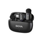 Boya Mini 2 Aı Kablosuz Yaka Mikrofonu Type-c Mat Siyah - Sku02