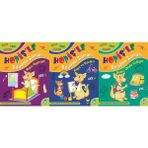 Boya Öğren Tanı Hopiş'le Boyama Zamanı 3 Kitap Set 5-6 Yaş (Hopiş Uyanıyor, Hopiş ve Kardeşi, Hopiş Okula Gidiyor)