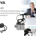 Boya XLR-C3 Dişi XLR to Erkek XLR Mikrofon Kablosu