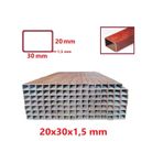 Boyalı 2mt 20 X 30 X 1,5 Mm Kutu Profil Boru Metal 20x30x1,5 De