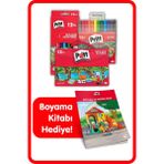 Boyama Kitabı Hediyeli Boyama Seti
