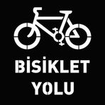 Boyama Şablonu Bisiklet Yolu Alüminyum 100x100cm