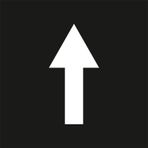 Boyama Şablonu İleri Ok İşareti Kompozit 100x100cm