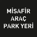 Boyama Şablonu Misafir Araç Park Yeri Alüminyum 100x100cm