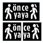 Boyama Şablonu Önce Yaya Alüminyum 100x200cm (iki Parça)