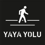 Boyama Şablonu Yaya Yolu Alüminyum 100x100cm