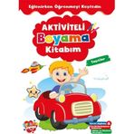 Boyama Zamanı Aktiviteli Taşıtlar Boyama Kitabı