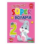 Boyama Zamanı Etkinlikli Süper Boyama 2 Yaş Boyama Kitabı