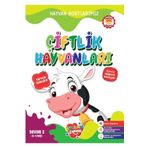 Boyama Zamanı Hayvan Dostlarımız - Çiftlik Hayvanları Seviye 2 (3-4 Yaş)
