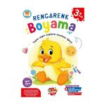 Boyama Zamanı Rengarenk 3 Yaş Boyama Kitabı