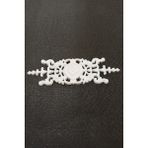 Boyanabilir Çıta Motifi 8,5X30 Cm, Şık ve Çok Amaçlı Dekoratif Detay - Altın - Gri - Seçenek 1