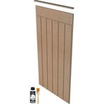 Boyanabilir Dekoratif Duvar Paneli + Boya Ve Fırça 54 X 105 Cm
